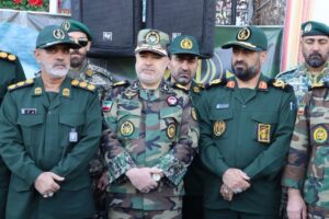 سخنان  سرتیپ دوم ،  امیر  عبدالعلی  فریادی  درتشییع پیکر مطهر شهید نقوی