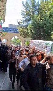 تشییع شهدای والا مقام بروجرد