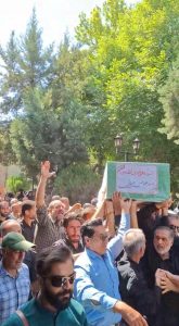 تشییع شهدای والا مقام بروجرد