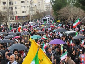 حضوری ازجنس ولایت و اقتدار مردم بروجرد درراهپیمایی ۲۲ بهمن